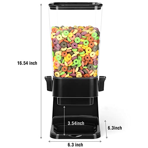 Cereal Dispenser Countertop 2 Pack 5.5 Qt Large Cereal Storage Container (2 Count)