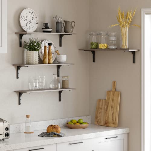 Long Wall Shelves (2 Count)