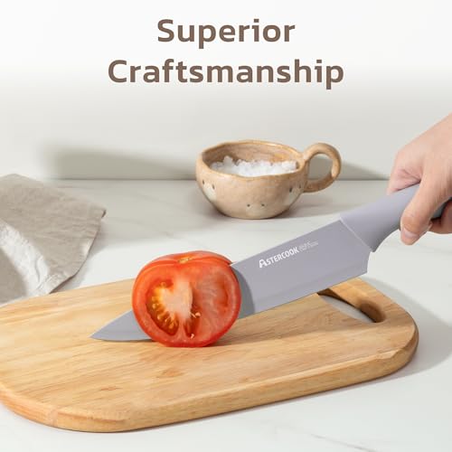 Knife Set 13 Pieces Kitchen Knives Set with Healthy Anti (13 Count)