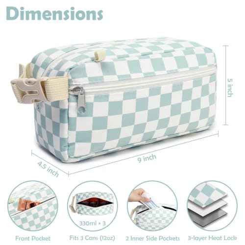 Freezable Snack Bag with Removable Ice Packs