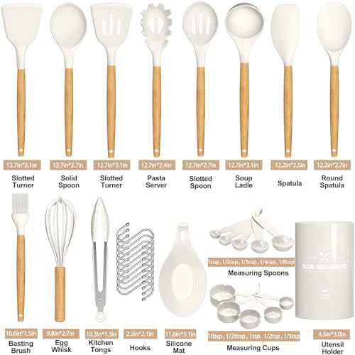 Kitchen Cooking Utensils Set (33 Count)