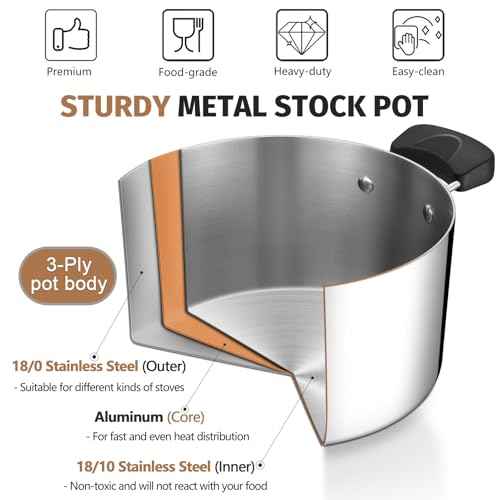 8 Qt Pot with Lid