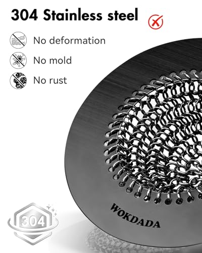 Reversible Kitchen Sink Drain Strainer