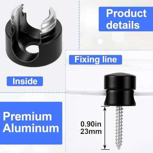 8 Sets Charger Holders for Cords (8 Count)