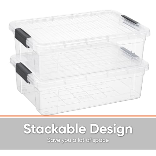 Storage Bins with Lids
