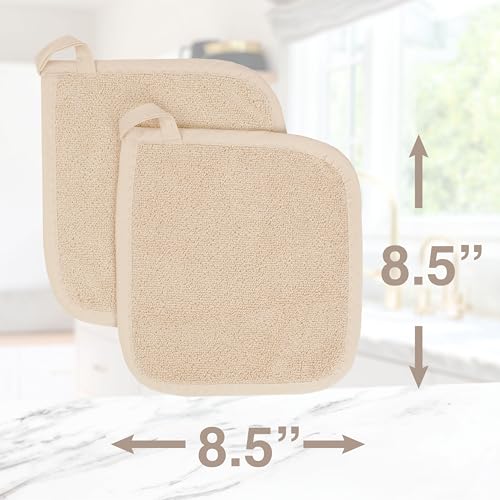 Terry Potholder & Hot Pad (4 Count)