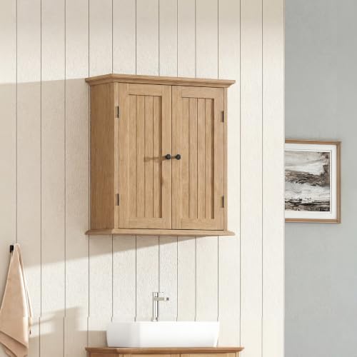 Bathroom Wall Cabinet with 2 Doors