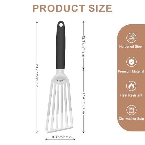 2 Pack Stainless Steel Fish Spatula