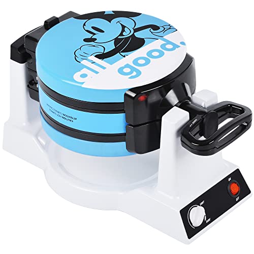 Disney Mickey & Minnie Double Flip Waffle Maker by Select Brands