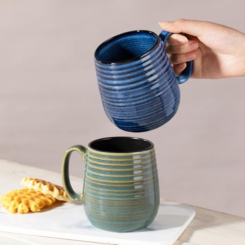 20 oz Large Coffee Mug for Women and Men (2 Count)