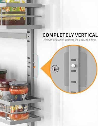 Grey 9 Tier Over The Door Pantry Organizer