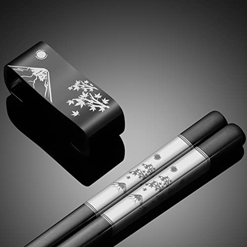 Premium 304 Stainless Steel Chopsticks Set
