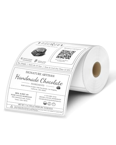 4x3 Inch Thermal Labels