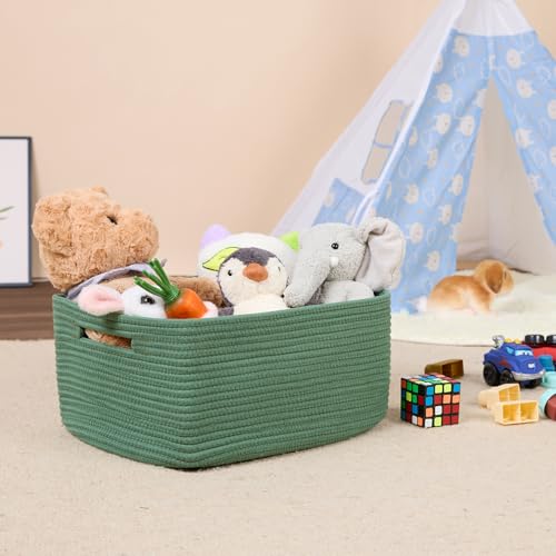 Large Storage Baskets for Shelves (2 Count)