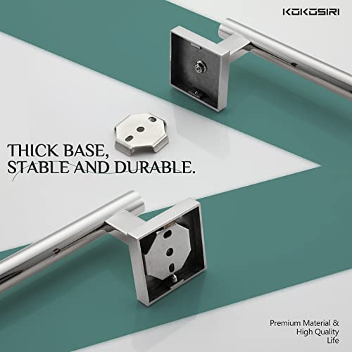 32'' Towel Bar Bathroom Towel Holder for Bath Kitchen Toilet 32 Inch Necklace Holder Chrome Stainless Steel B4005CH