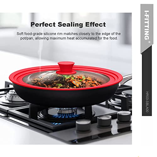 Universal Tempered Glass Lid for Pots
