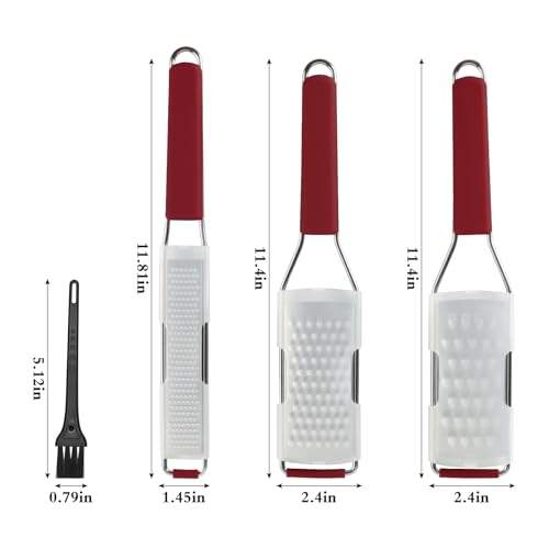 Cheese Grater Citrus Zester Lemon Zester (3 Count)