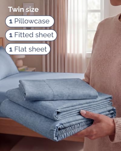 Twin Size 3 Piece Sheet Set