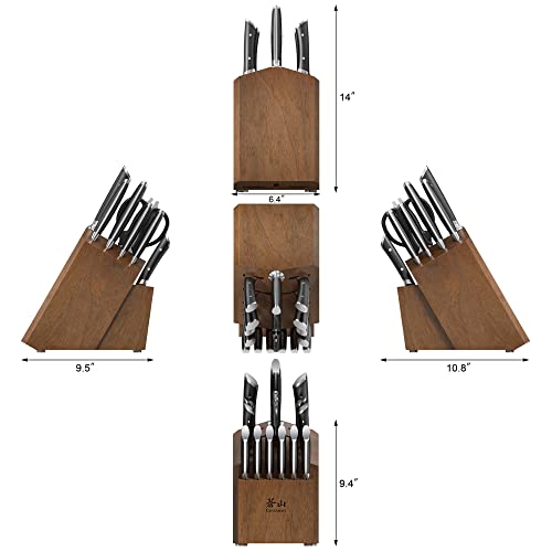 HELENA Series German Steel Forged Knife Block Set