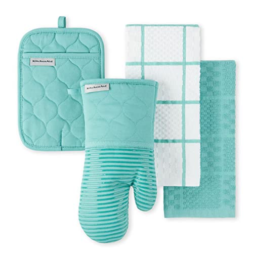 Quilted Cotton Terry Cloth Oven Mitt