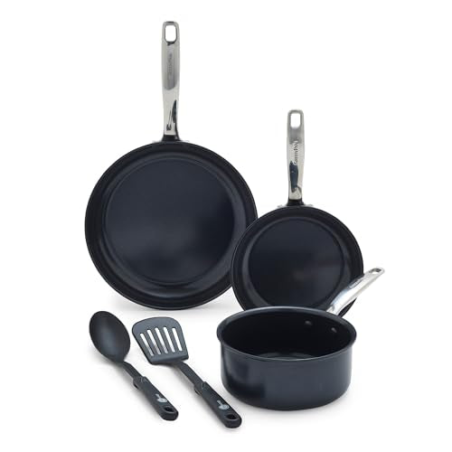 Chatham Prime Midnight Hard Anodized Healthy Ceramic Nonstick