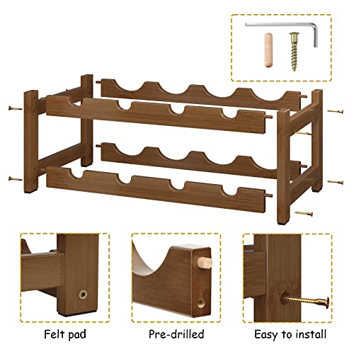 Bamboo Wine Rack