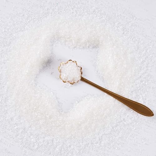 White Sanding Sugar Sprinkles (3.2 Ounce)