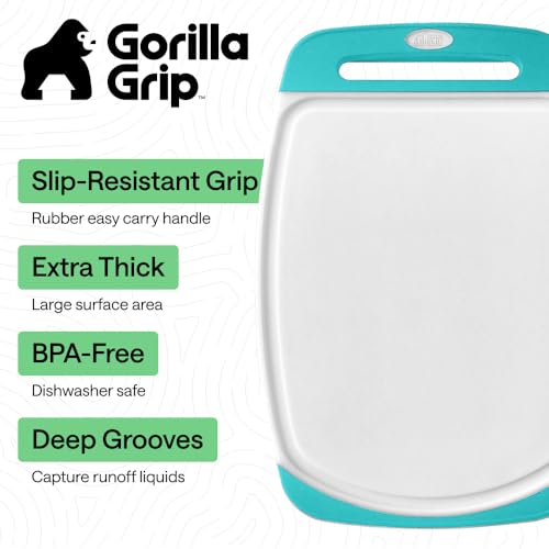 BPA Free Reversible Kitchen Cutting Board (3 Count)