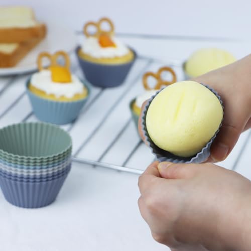 24Pack Silicone Muffin Cups (24 Count)