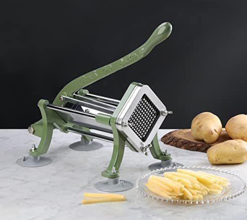 37340 Commercial Restaurant French Fry Cutter with Suction Feet