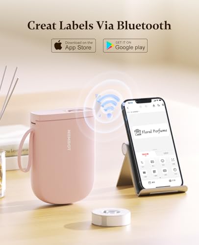 D11 Upgraded Version 300 DPI Label Maker with Tape