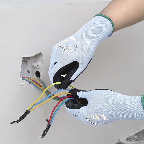 Work Gloves for Men and Women (6 Count)