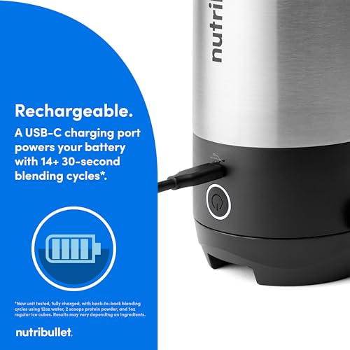 Flip Portable Blender with Insulated Cup