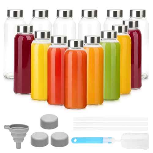 10 oz Glass Juice Bottles