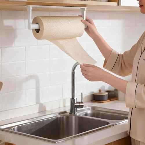 Kitchen Roll Holder Under Cabinet