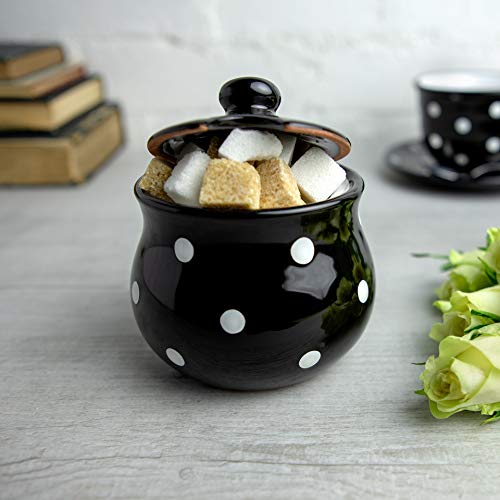 Ceramic Sugar Bowl with Lid