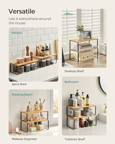 Cabinet Organizer Shelf (2 Count)