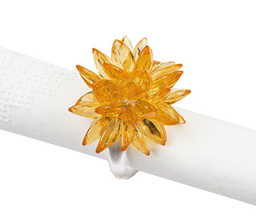 Crystal Design Collection Napkin Rings