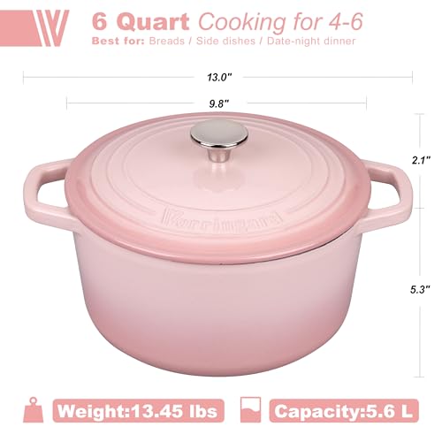 Enameled Cast Iron Dutch Oven Pot with Lid