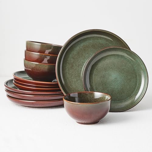 Stoneware Dinnerware Sets for 4