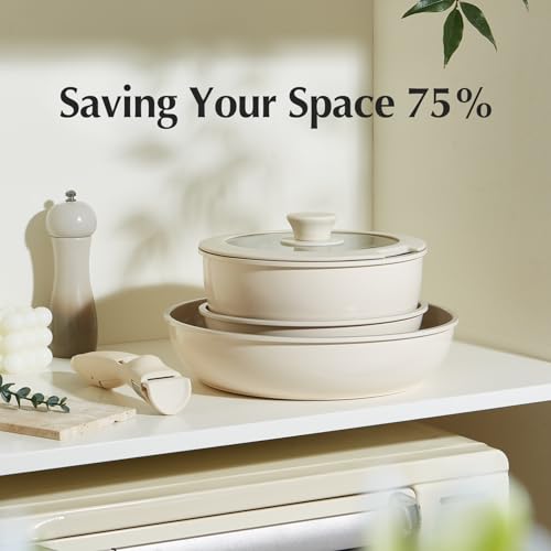 Ceramic Pots and Pans Set Non Stick