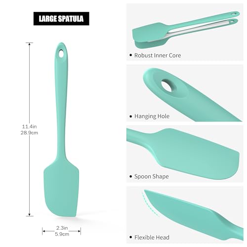 600°F Heat Resistant Silicone Large Spatula
