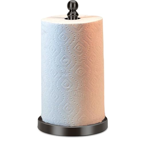 Black Paper Towel Holder Countertop