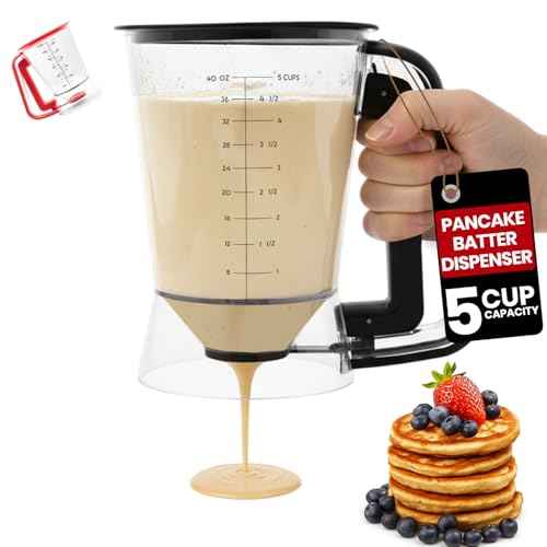 Pancake Batter Dispenser with 5
