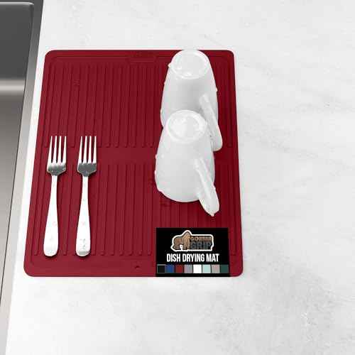 Patented BPA Free Silicone Dish Drying Mat