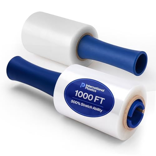 2 Pack of 5'' Stretch Wrap with Rotating Handle