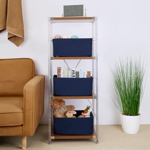 Large Storage Baskets for Organizing (4 Count)