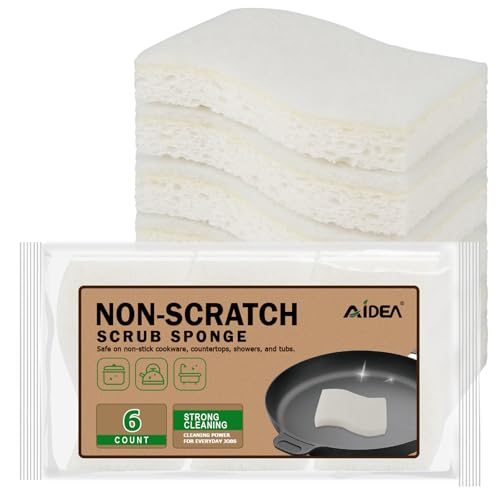Non Scratch Scrub Sponge (6 Count)