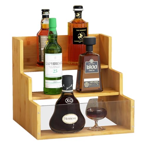 Liquor Bottle Display Shelf Bar Shelves