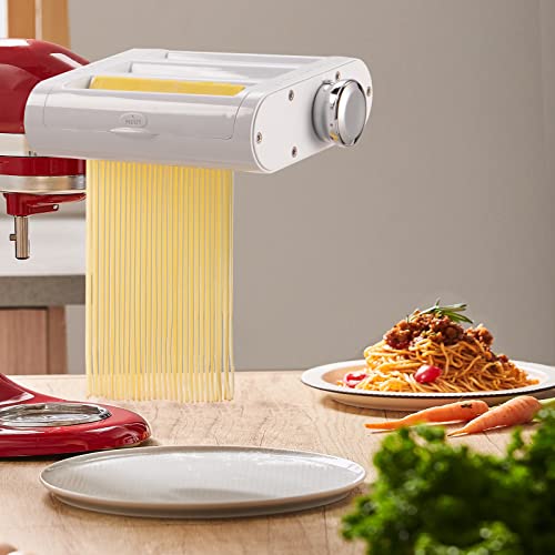 Pasta Maker Attachment 3 in 1 Set for KitchenAid Stand Mixers Included Pasta Sheet Roller